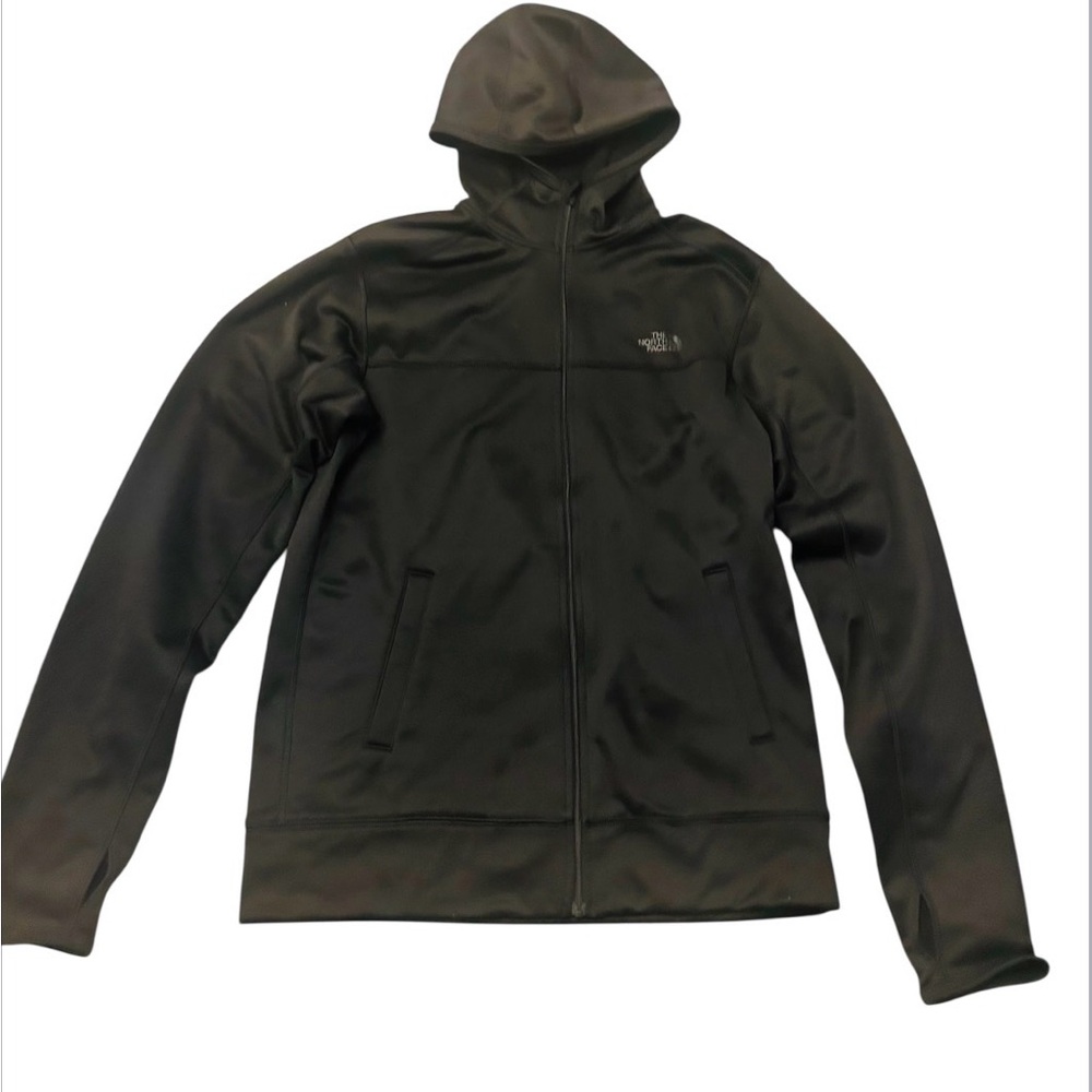 The North Face Men's Black Full-Zip Hooded Jacket Mens Small - Picture 2 of 7